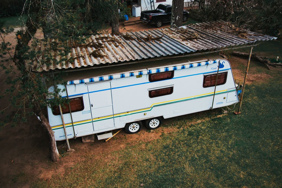 Camper van storage